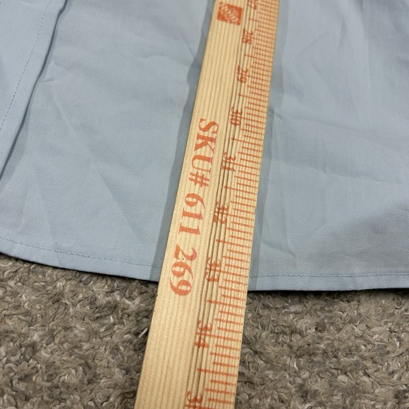 Banana Republic Stretch Poplin Shirt Men's XXL Sky Blue Slim Fit New with Tags‎ - Picture 3 of 8